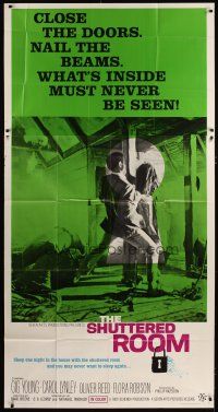 3m512 SHUTTERED ROOM 3sh '66 Gig Young, Carol Lynley, what's inside must never be seen!