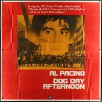 3m040 DOG DAY AFTERNOON int'l 6sh '75 Al Pacino, Sidney Lumet bank robbery crime classic!