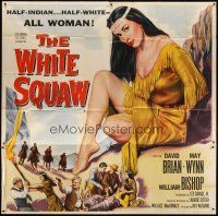 3m130 WHITE SQUAW 6sh '56 sexy Native American May Wynn is half-Indian, half-white, all woman!