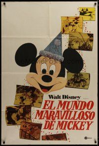 3m673 MICKEY MOUSE ANNIVERSARY SHOW Argentinean '60s Walt Disney, most classic mouse!