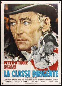 3m957 RULING CLASS Italian 1p '73 different art of crazy Peter O'Toole, who thinks he is Jesus!
