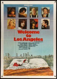 3m996 WELCOME TO L.A. Italian 1p '78 Alan Rudolph, Robert Altman, City of the One Night Stands!