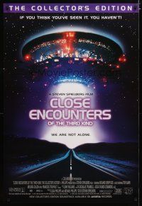 3p151 CLOSE ENCOUNTERS OF THE THIRD KIND video 1sh R98 Steven Spielberg sci-fi classic!