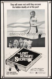 3p524 LOST KUNG FU SECRET 1sh '80 Chi Lo, uncover the hidden deadly art of the past!