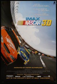 3p563 NASCAR 3D DS 1sh '04 cool image of NASCAR stock cars racing down speedway!