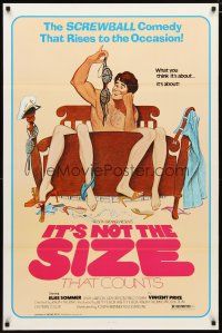 3p604 PERCY'S PROGRESS 1sh R82 Elke Sommer, It's Not the Size That Counts, cool wacky sexy art!