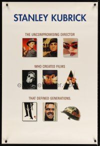 3p724 STANLEY KUBRICK COLLECTION video 1sh '99 Paths of Glory, Dr. Strangelove, 2001!