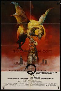 3r400 Q 1sh '82 great Boris Vallejo fantasy artwork of the winged serpent Quetzalcoatl!