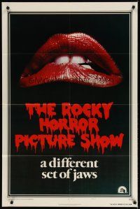 3r408 ROCKY HORROR PICTURE SHOW style A int'l 1sh '75 classic image, a different set of jaws!