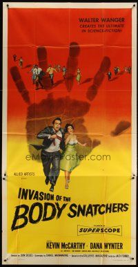 3s016 INVASION OF THE BODY SNATCHERS 3sh '56 classic horror, the ultimate in science-fiction!