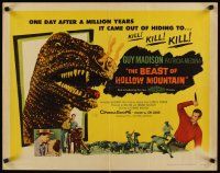 3t062 BEAST OF HOLLOW MOUNTAIN 1/2sh '56 it came out after a million years to kill! kill! kill!