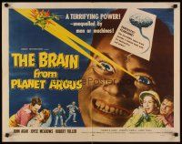 3t070 BRAIN FROM PLANET AROUS 1/2sh '57 he has terrifying power unequalled by men or machines!