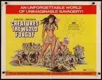 3t076 CREATURES THE WORLD FORGOT 1/2sh '71 they don't make sexy babes like Julie Ege anymore!