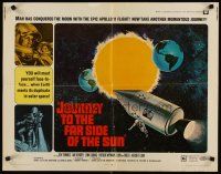 3t101 JOURNEY TO THE FAR SIDE OF THE SUN 1/2sh '69 Doppleganger, Earth meets itself in outer space!