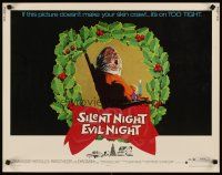 3t123 SILENT NIGHT EVIL NIGHT 1/2sh '75 this gruesome image will surely make your skin crawl!