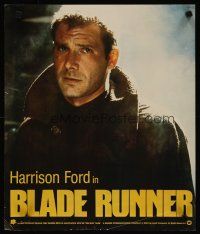 3t141 BLADE RUNNER special 17x20 '82 Ridley Scott sci-fi classic, image of Harrison Ford!