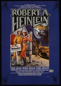 3t148 MAN WHO SOLD THE MOON special 14x20 '80s Melo art for Robert A. Heinlein's book!