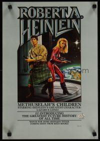 3t149 METHUSELAH'S CHILDREN special 14x20 '80s Melo art for Robert A. Heinlein's book!