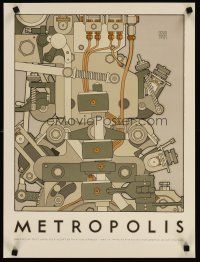3t150 METROPOLIS special 18x24 R81 really cool David Lance Goines artwork of machine!