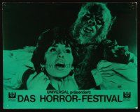 3w085 CURSE OF THE WEREWOLF German LC R60s Hammer, Oliver Reed attacking sexy Yvonne Romain!