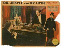 3w254 DR. JEKYLL & MR. HYDE LC '31 Rouben Mamoulian, Fredric March pleads with angry Holmes Herbert!
