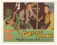 3w262 GIANT FROM THE UNKNOWN LC '58 Morris Ankrum & Edward Kemmer looking alert!