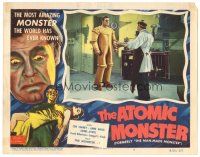 3w285 MAN MADE MONSTER LC #8 R53 Lionel Atwill looks at his Atomic Monster Lon Chaney Jr.!