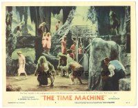 3w317 TIME MACHINE LC #8 '60 Rod Taylor saves Eloi girls from the Morlocks in underground caves!