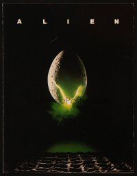 3w015 ALIEN trade ad '79 Ridley Scott outer space sci-fi monster classic, cool hatching egg image!