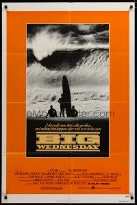 3x087 BIG WEDNESDAY int'l 1sh '78 John Milius surfing classic, cool image of surfers on beach!