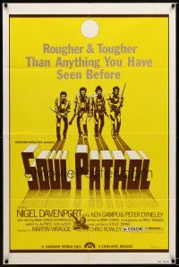 3x099 BLACK TRASH 1sh R81 Soul Patrol, Rougher & Tougher than anything you have seen before!