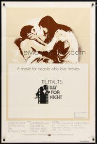 3x209 DAY FOR NIGHT int'l 1sh '73 Francois Truffaut's La Nuit Americaine, Jacqueline Bisset