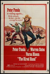 3x362 HIRED HAND 1sh '71 Peter Fonda directs & stars, Warren Oates, riding for revenge!