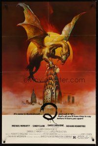 3x644 Q 1sh '82 great Boris Vallejo fantasy artwork of the winged serpent Quetzalcoatl!