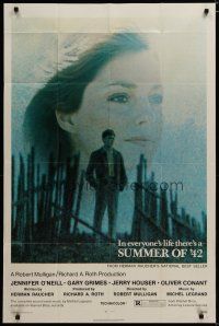 3x805 SUMMER OF '42 1sh '71 in everyone's life there's a summer like this, Jennifer O'Neill!