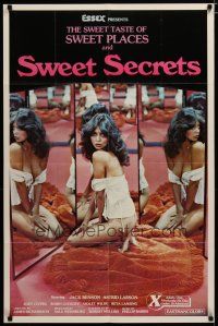 3x816 SWEET SECRETS 1sh '77 Jack Benson, Astrid Larson, image of sexy woman in mirrors!