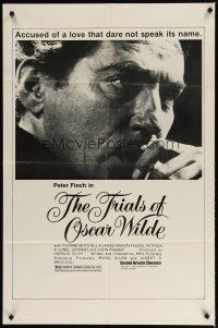 3x885 TRIALS OF OSCAR WILDE 1sh R81 Peter Finch in the title role, Yvonne Mitchell, James Mason