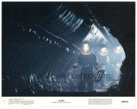 3y280 ALIEN color 11x14 still #3 '79 Ridley Scott sci-fi monster classic, cool image in tunnel!