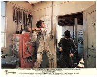 3y348 CAPRICORN ONE English LC '79 James Brolin by cool antique Coke machine is attacked!