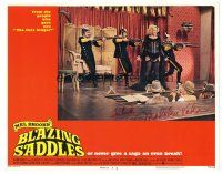 3y005 BLAZING SADDLES signed LC #7 '74 by Madeline Kahn, who's performing on stage in sexy outfit!