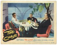 3y357 CHASE LC #5 '46 Peter Lorre sitting at table with Steve Cochran & Don Wilson!