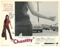 3y358 CHASTITY LC #7 '69 AIP, written & produced by Sonny Bono, best image of hitchhiking Cher!