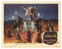 3y072 DOWN TO EARTH LC #5 '46 Rita Hayworth, jazz mad New York goes mad w/their swing!