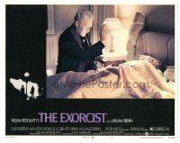 3y444 EXORCIST LC #3 '74 c/u Von Sydow & possessed Linda Blair, the power of Christ compels you!