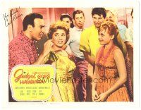 3y012 GIDGET GOES HAWAIIAN signed LC '61 by Carl Reiner, who's with Deborah Walley & Jeff Donnell!