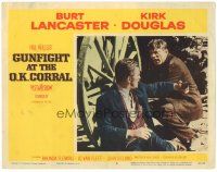 3y521 GUNFIGHT AT THE O.K. CORRAL LC #6 '57 Burt Lancaster, Kirk Douglas, directed by John Sturges!