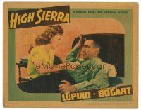 3y050 HIGH SIERRA LC '41 close up of Ida Lupino tending to Humphrey Bogart's wounds!