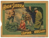 3y055 HIGH SIERRA LC '41 Jerome Cowan w/ Ida Lupino kneeling by Humphrey Bogart's body!
