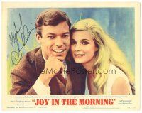 3y017 JOY IN THE MORNING signed LC #2 '65 by Richard Chamberlin, who's c/u with sexy Yvette Mimieux!