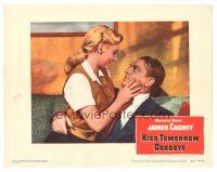 3y612 KISS TOMORROW GOODBYE LC #7 '50 romantic close up of James Cagney & pretty Barbara Payton!